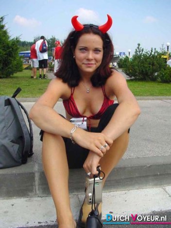 een tedere mevrouw :-S