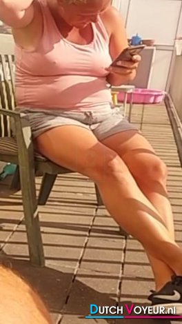 zou je geil worden van me buiten