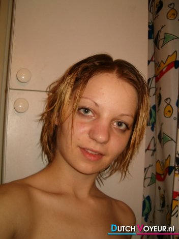 Een super discreete chick... :)