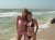 Zeer slanke tieners in bikini