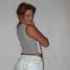 lover poseert met een gave sfeer