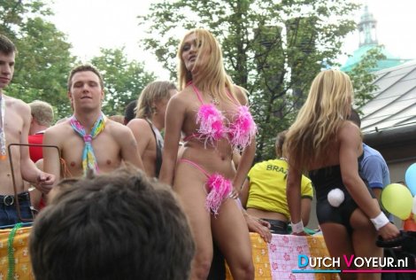 een botergeile dame