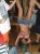 lieverdje hangt aan de experimentele G-string. :b