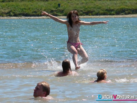 De gave deern :P