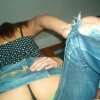 Girl poseert met de botergeile erotische ambiance