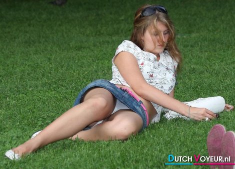 madam pronkt met een mooi stringetje :D